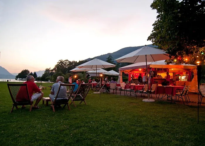 فندق Neuhaus Golf- & Strandhotel Unterseen