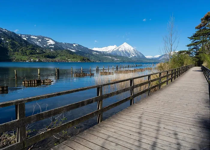 ノイハウス ゴルフ- ＆ ストラントホテル ホテル Unterseen